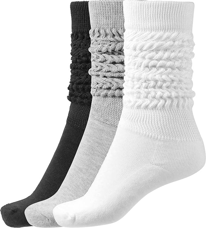 Slouch Socken – 3 Paar