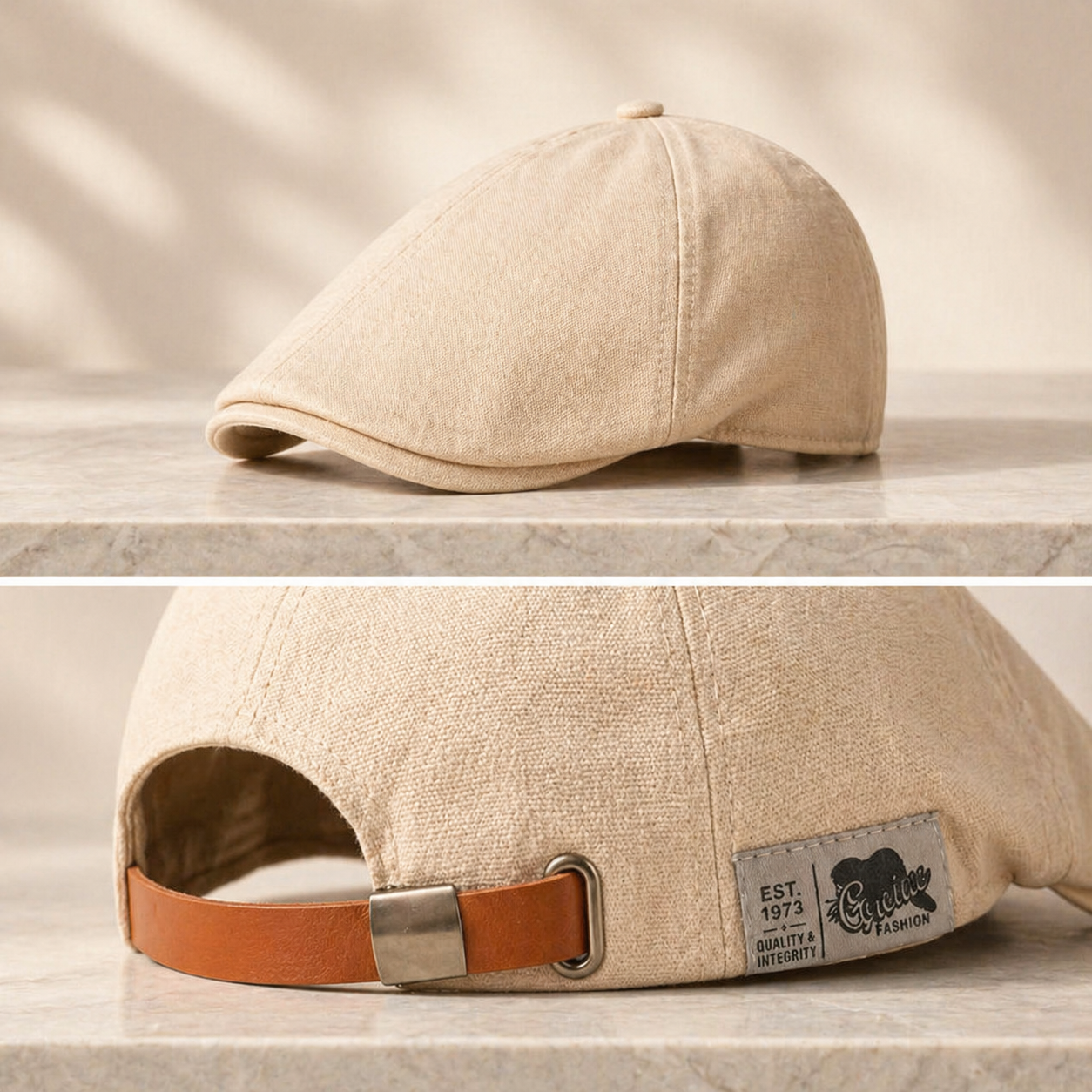 Gentleman Flat Cap - Low Profile
